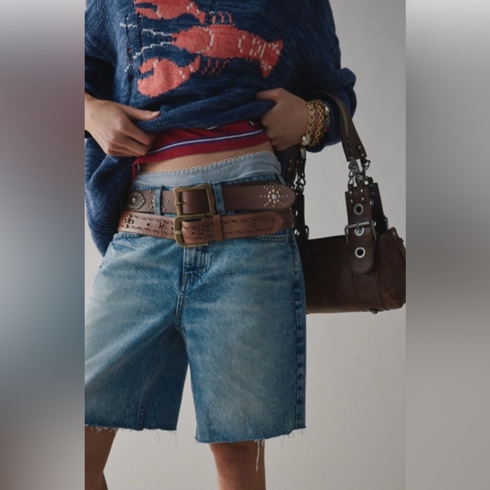 BDG Urban Outfitters Blue Denim Cutoff Jorts Jean Shorts
